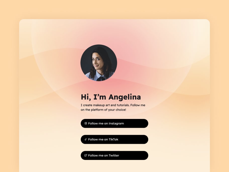 Angelina - template preview
